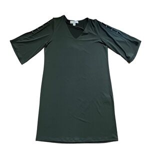 Michael Kors Green Short Sleeve Dress Size Medium